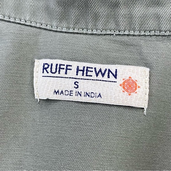 Khaki Jacket with Embroidered Flowers - Picture 6 of 7